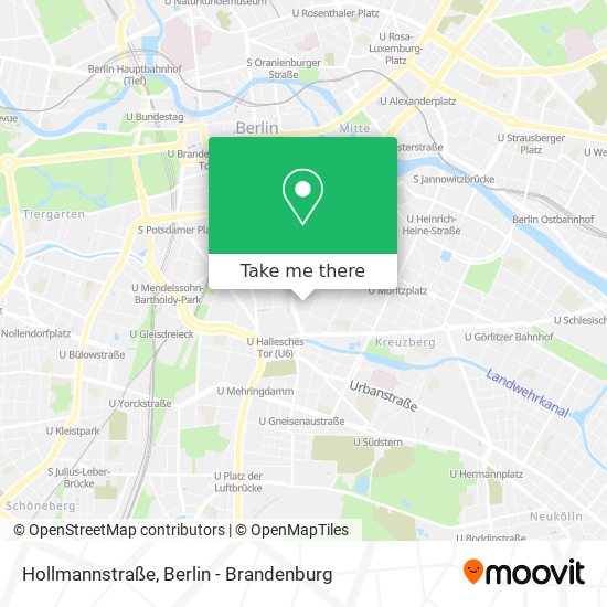 Карта Hollmannstraße