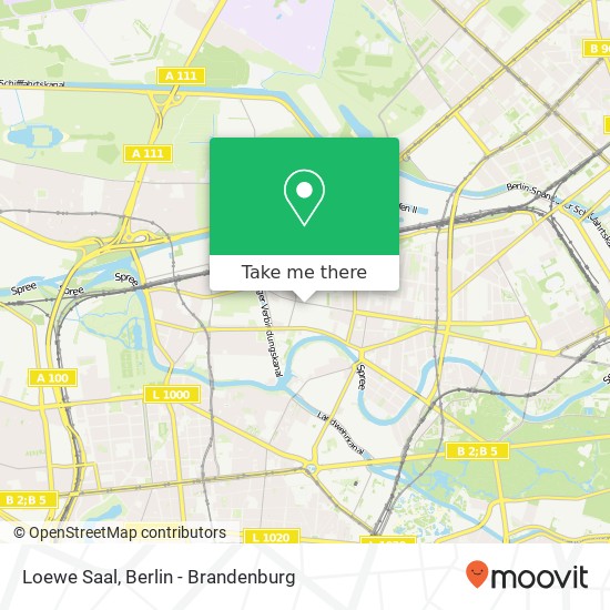 Loewe Saal map