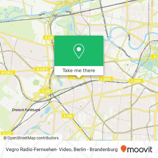 Vegro Radio-Fernsehen- Video, Windscheidstraße 25 map