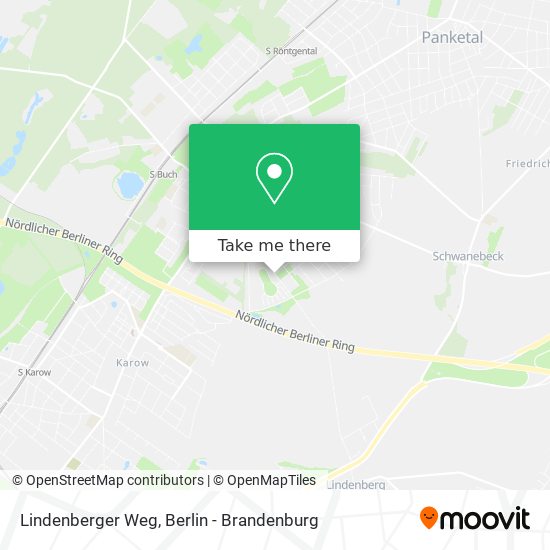 Lindenberger Weg map