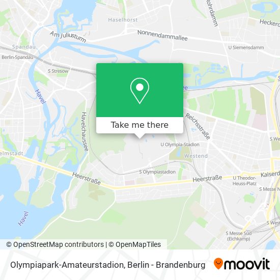 Карта Olympiapark-Amateurstadion