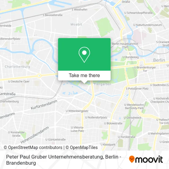 Карта Peter Paul Gruber Unternehmensberatung