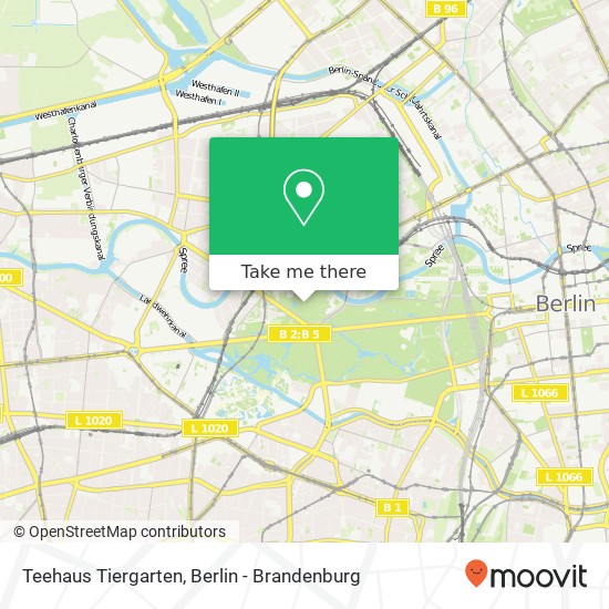 Teehaus Tiergarten, Altonaer Straße 2 map