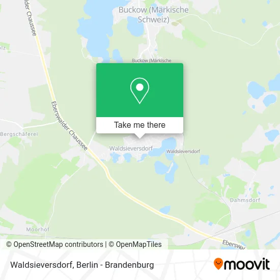 Карта Waldsieversdorf