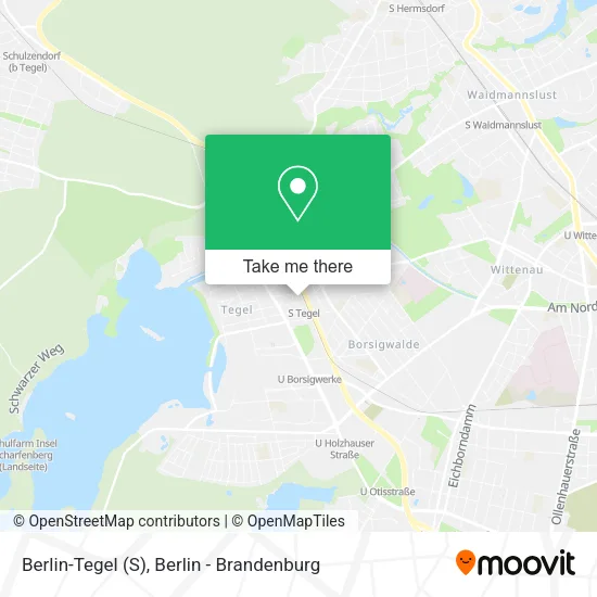 Карта Berlin-Tegel (S)