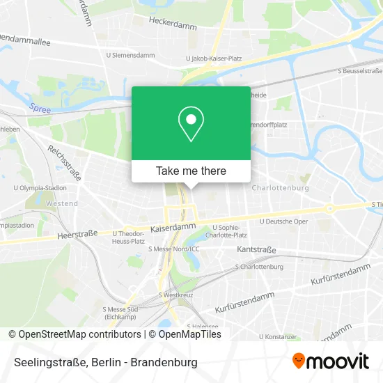 Карта Seelingstraße