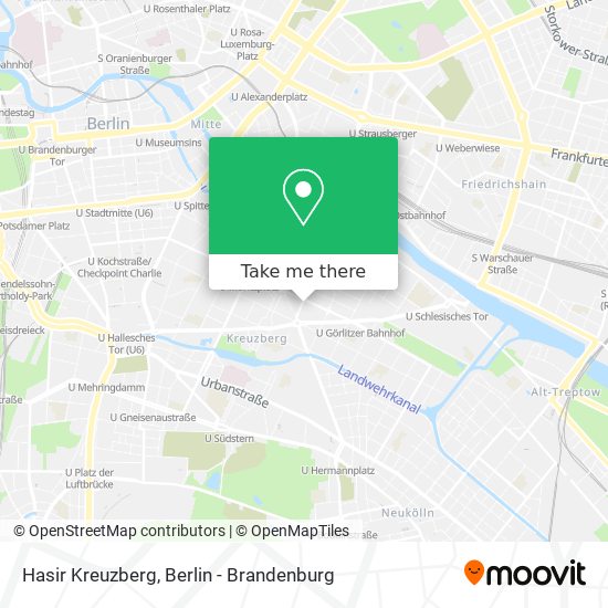 Карта Hasir Kreuzberg
