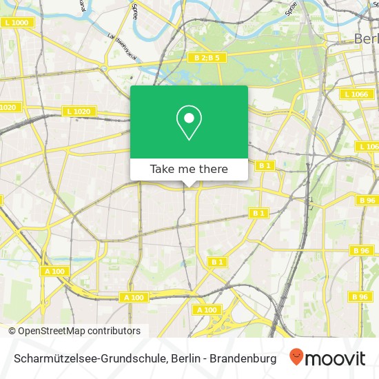 Карта Scharmützelsee-Grundschule, Hohenstaufenstraße 49