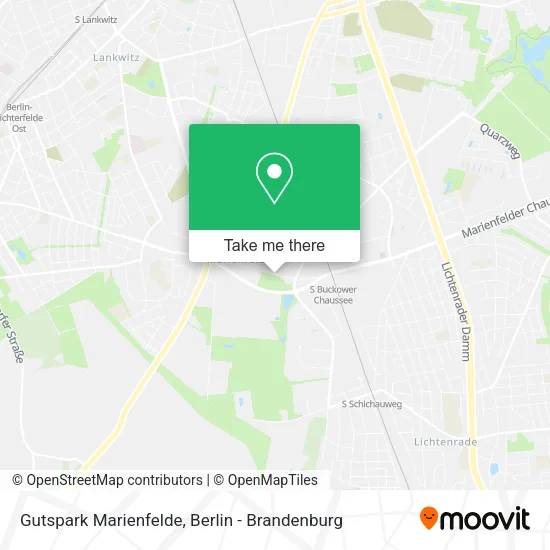 Карта Gutspark Marienfelde