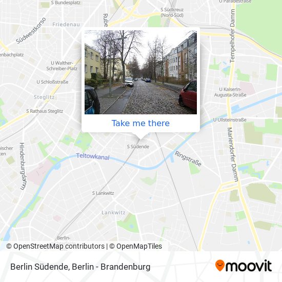 Berlin Südende map