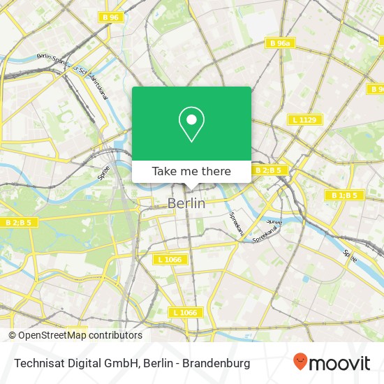 Карта Technisat Digital GmbH, Dorotheenstraße 33