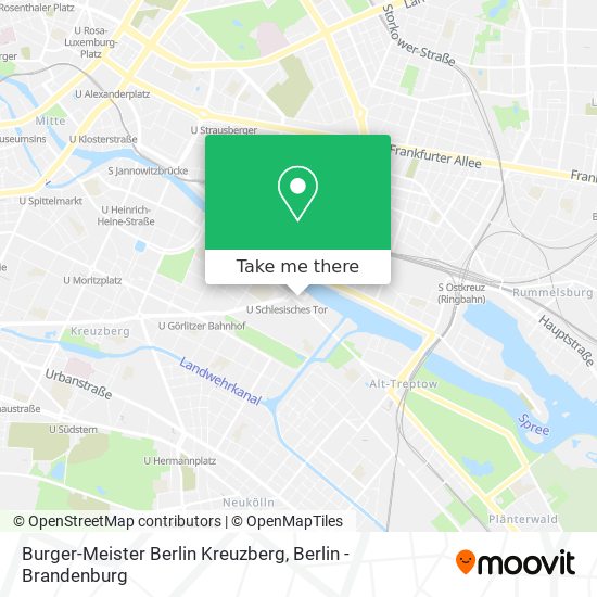 Burger-Meister Berlin Kreuzberg map