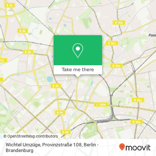 Wichtel Umzüge, Provinzstraße 108 map