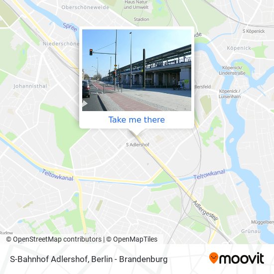 S-Bahnhof Adlershof map