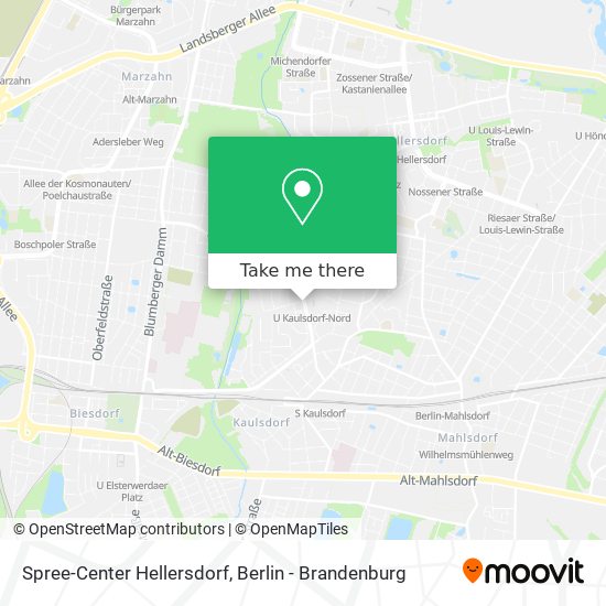 Spree-Center Hellersdorf map