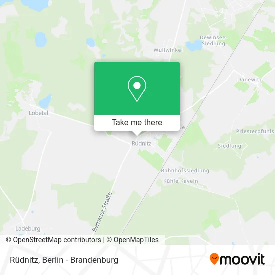 Карта Rüdnitz