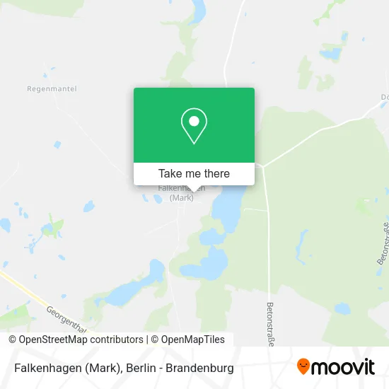 Карта Falkenhagen (Mark)