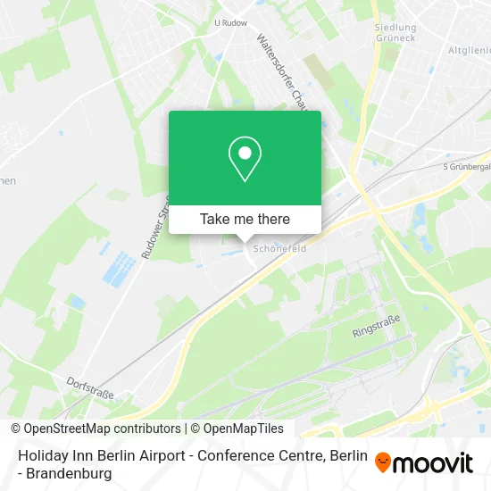 Карта Holiday Inn Berlin Airport - Conference Centre