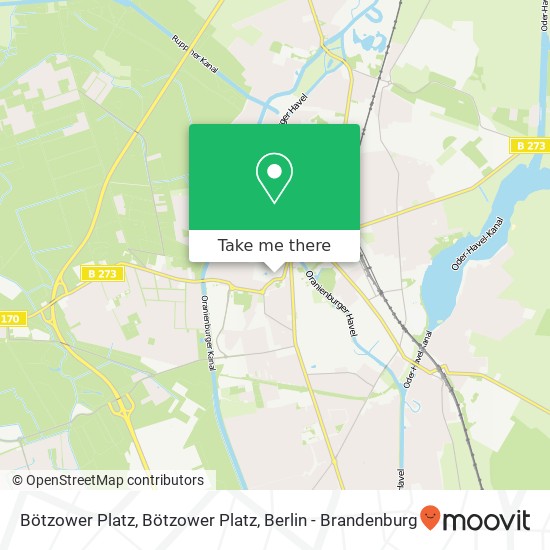 Bötzower Platz, Bötzower Platz map