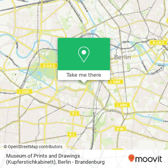 Карта Museum of Prints and Drawings (Kupferstichkabinett)