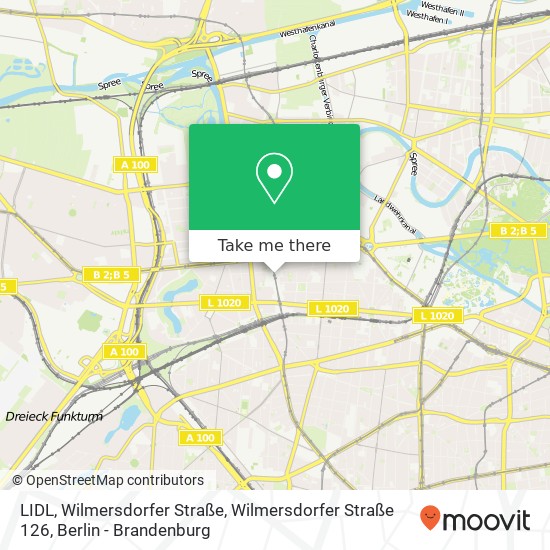 LIDL, Wilmersdorfer Straße, Wilmersdorfer Straße 126 map