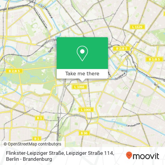 Flinkster-Leipziger Straße, Leipziger Straße 114 map