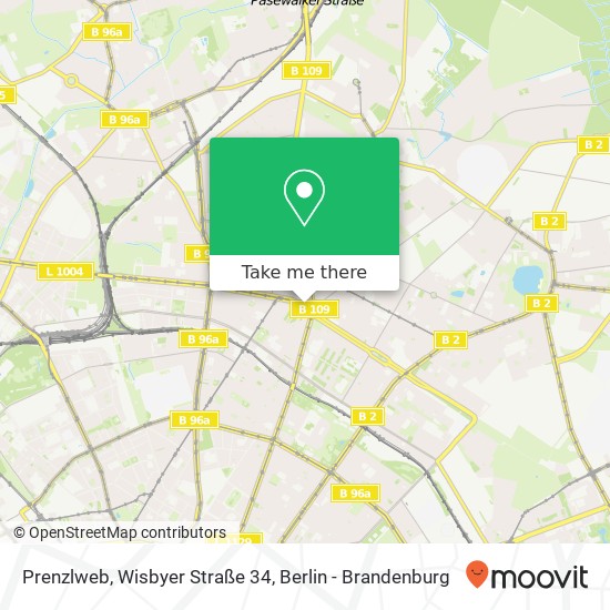 Prenzlweb, Wisbyer Straße 34 map