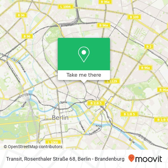 Transit, Rosenthaler Straße 68 map