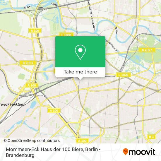 Карта Mommsen-Eck Haus der 100 Biere