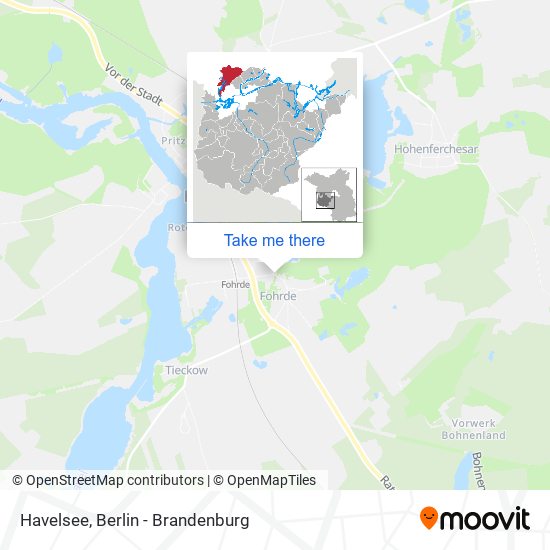 Havelsee map