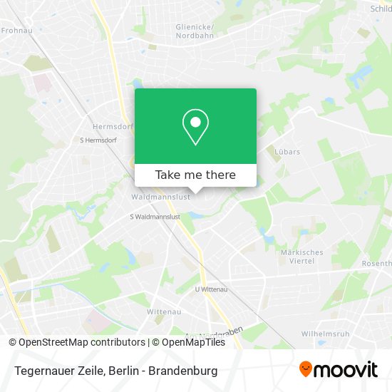 Tegernauer Zeile map