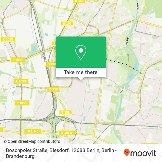 Boschpoler Straße, Biesdorf, 12683 Berlin map