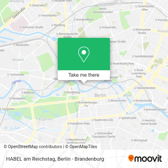 HABEL am Reichstag map