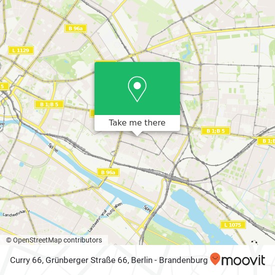 Curry 66, Grünberger Straße 66 map