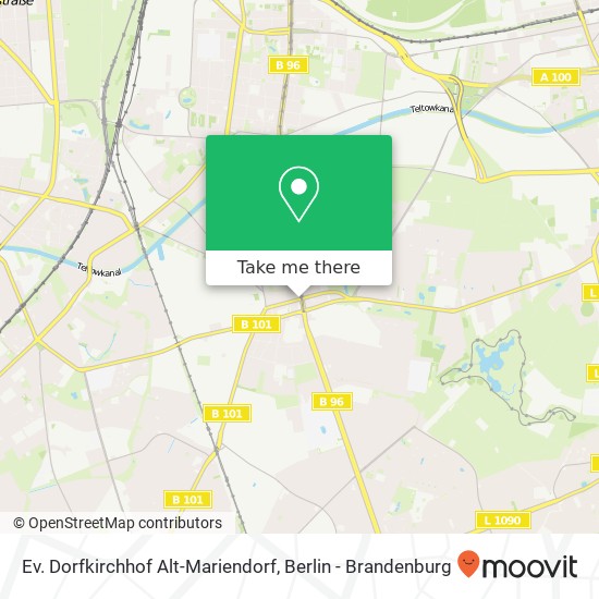 Ev. Dorfkirchhof Alt-Mariendorf map