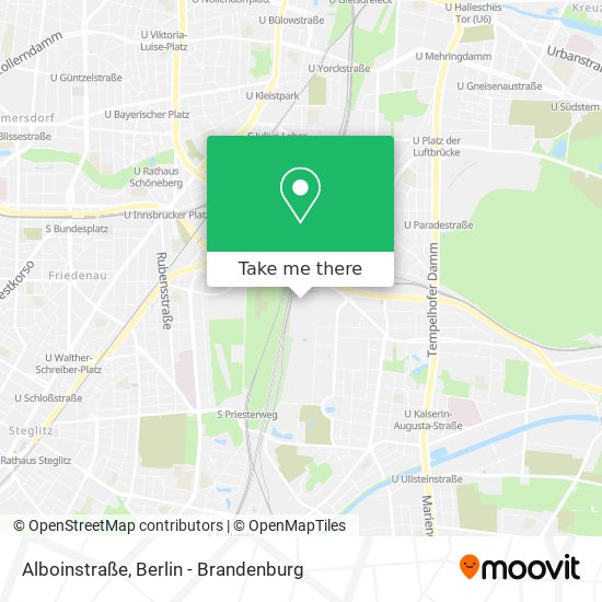 Alboinstraße map