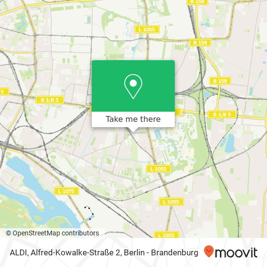 ALDI, Alfred-Kowalke-Straße 2 map