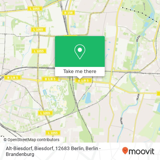 Alt-Biesdorf, Biesdorf, 12683 Berlin map