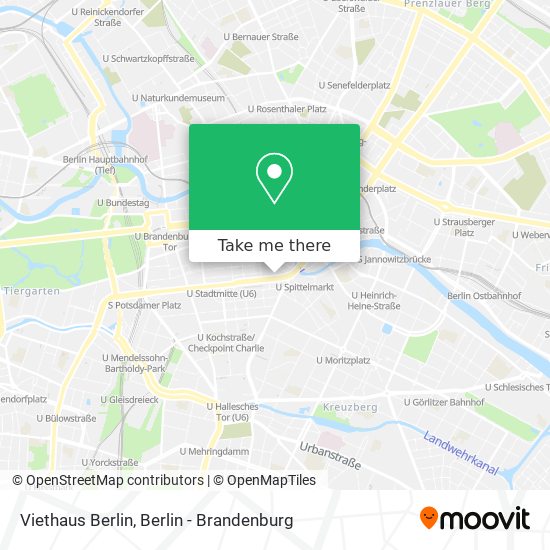 Viethaus Berlin map