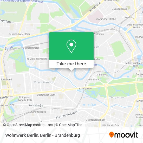 Wohnwerk Berlin map
