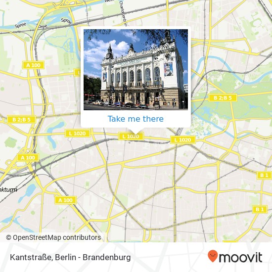 Kantstraße, Charlottenburg, 10623 Berlin map