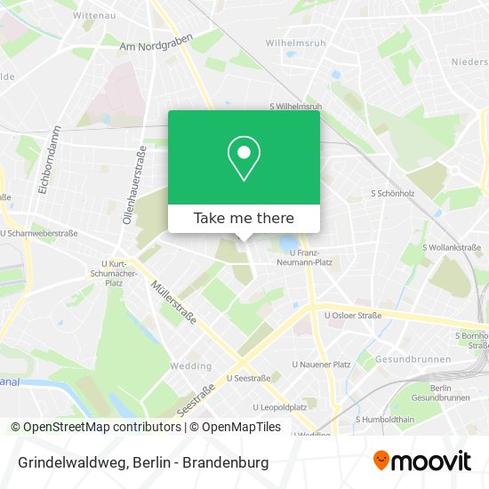 Grindelwaldweg map