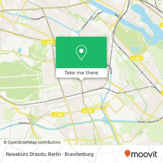 Reisebüro Drasdo map