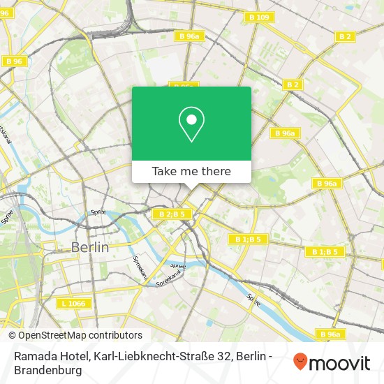 Ramada Hotel, Karl-Liebknecht-Straße 32 map