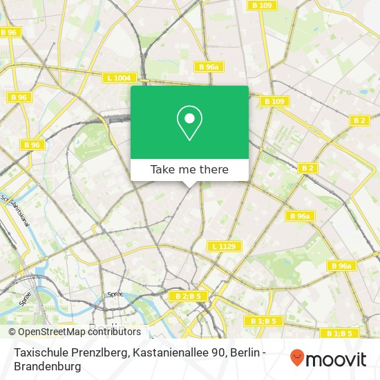 Taxischule Prenzlberg, Kastanienallee 90 map