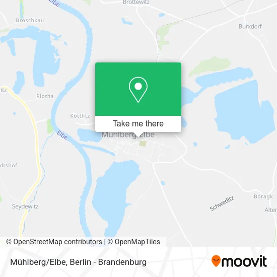 Карта Mühlberg/Elbe
