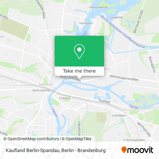 Карта Kaufland Berlin-Spandau
