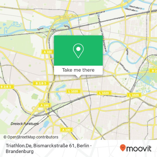 Triathlon.De, Bismarckstraße 61 map