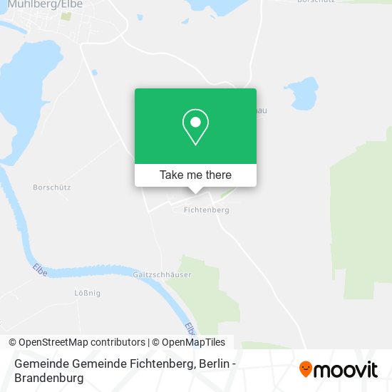 Gemeinde Gemeinde Fichtenberg map