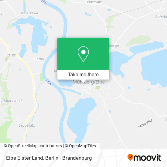 Карта Elbe Elster Land